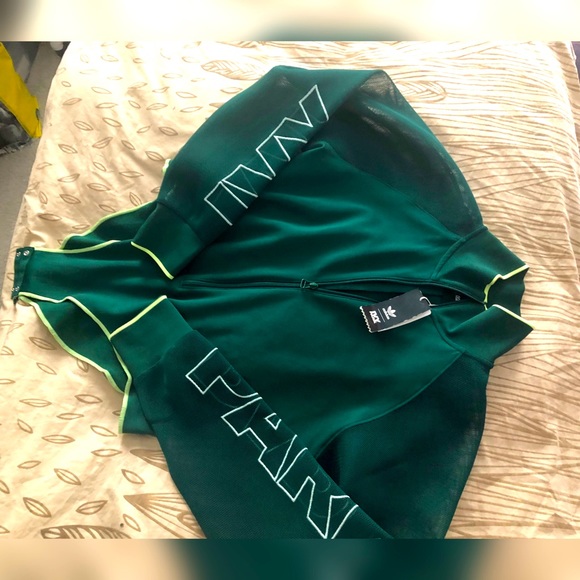 adidas Ivy Park Mesh Sleeve Bodysuit - Picture 7 of 12